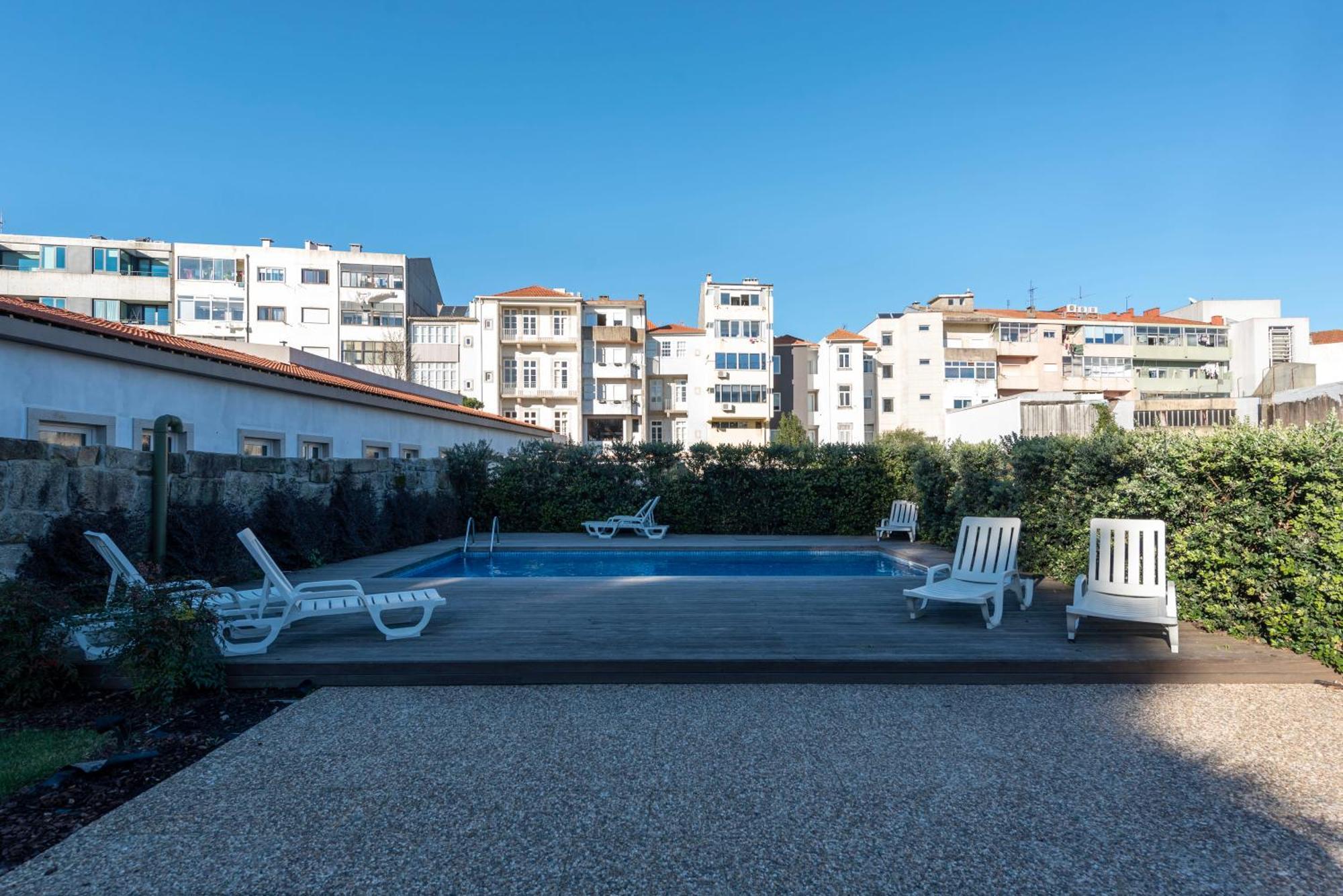 Exotic Flat With Shared Pool & Garden Porto Exterior foto